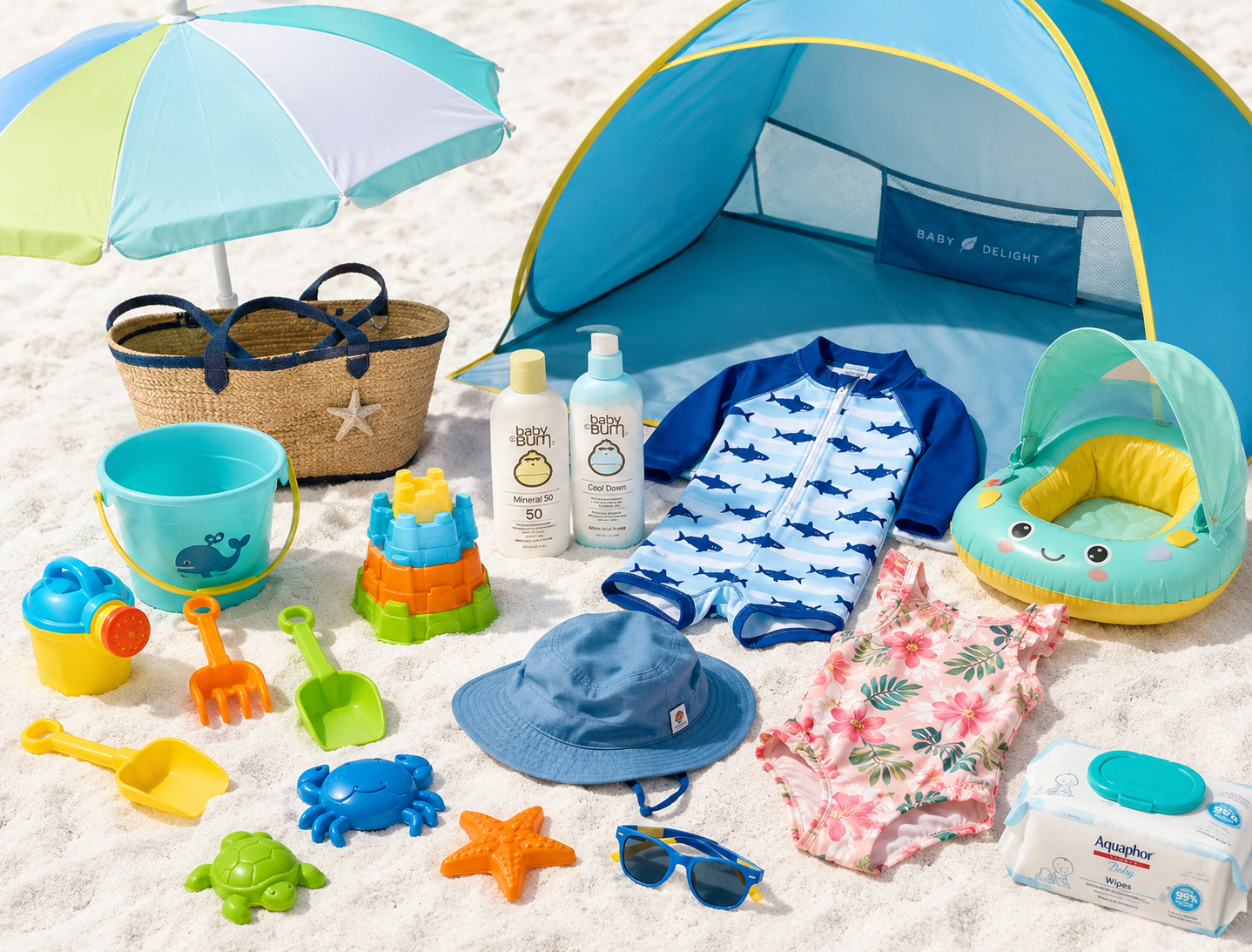 Toddler Beach Packing