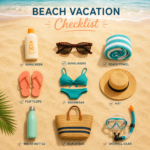 The Ultimate Beach Trip Checklist Template (Editable)